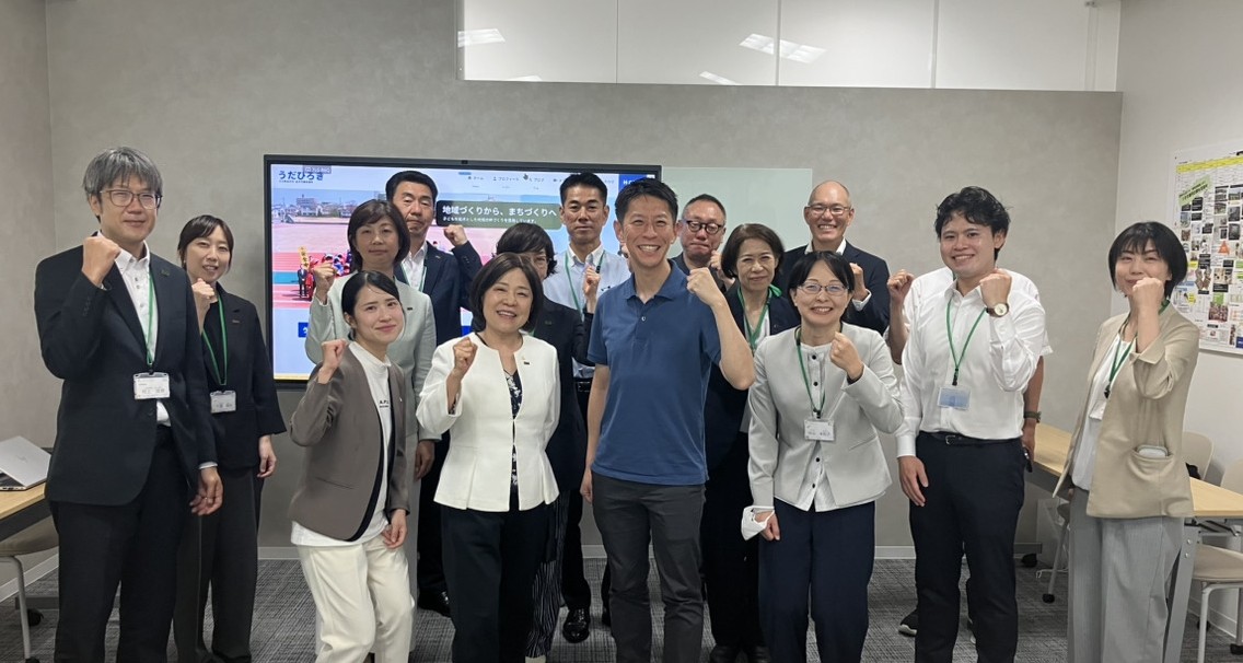 宇夛裕基市議会議員との懇談会